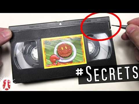 Unlocking The Hidden Secret Locks Within A VCR VHS Tape #Secrets #Revealed