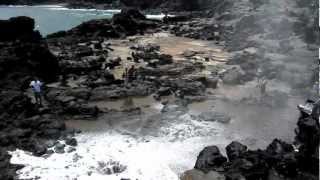 preview picture of video 'Nakalele Blowhole'