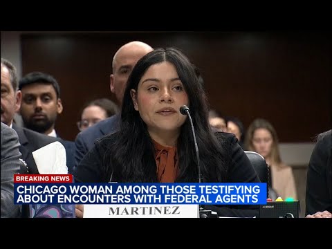 Chicago woman shot by Border Patrol speaks on Capitol Hill
