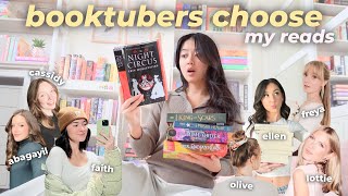 BOOKTUBERS CHOOSE what I read for a week 📚💕 *READING VLOG*