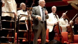 Anthony Hopkins Symphony Hall, Birmingham 23rd July 2011