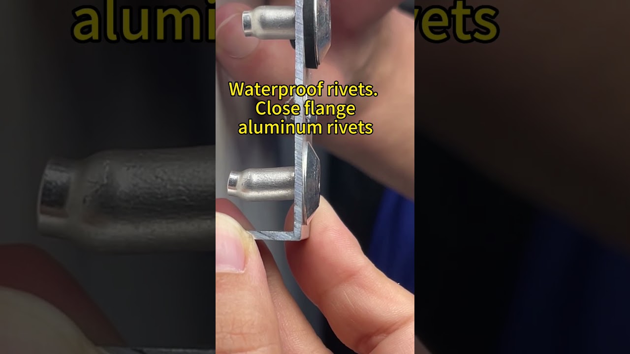 Waterproof rivet，large flange rivet #szent #poprivet #blindrivet #kseetrivet #riveter