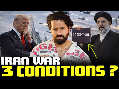 🚨WAR STOPS ? 🤯 Iran puts 3 CONDITIONS 😨| What are they ? 🤔| Aye Jude ✊