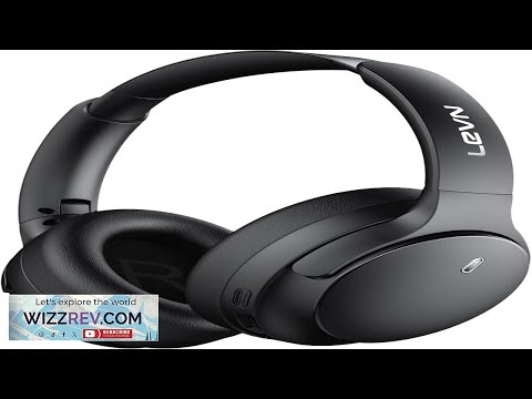 LEVN Hybrid Active Noise Cancelling Headphones Wireless Headphones Bluetooth 5.4