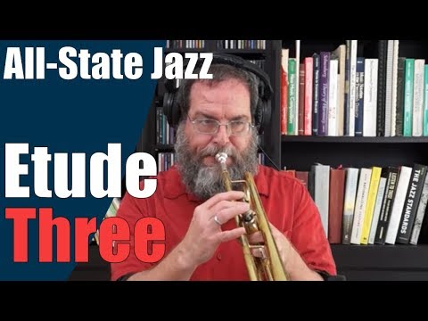 [SLOW] Trumpet Jazz Etude 3 - 2020 Texas All-State Jazz