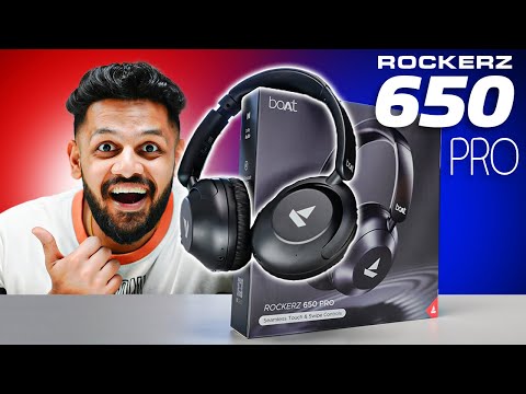 Thumbnail for Boat Rockerz 650 pro Unboxing & Review : Best Headphone under 3k ⚡️