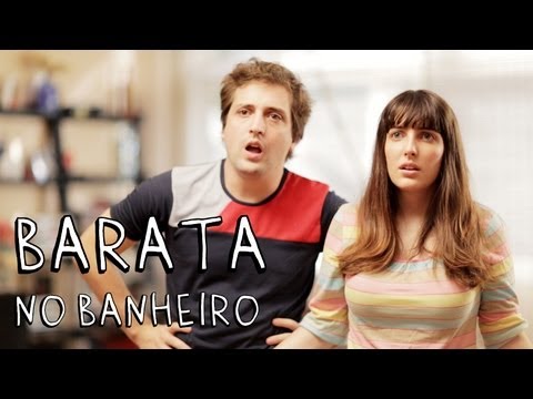 BARATA NO BANHEIRO