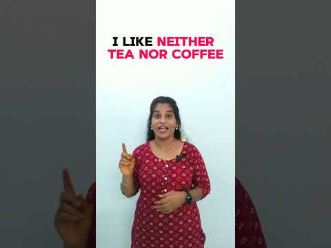 Neither.nor usage #neithernor #grammarintamil #spokenenglishintamil #neither #nor