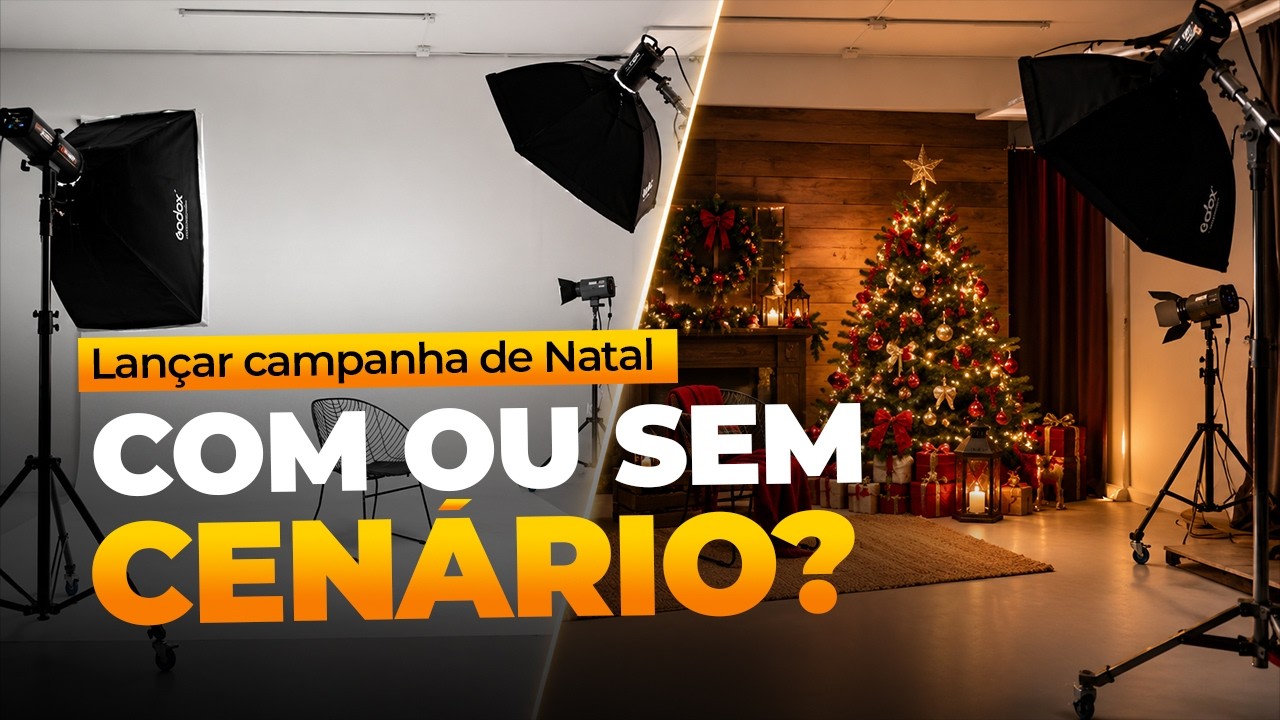 Lançar CAMPANHA de Natal COM ou SEM CENÁRIO?