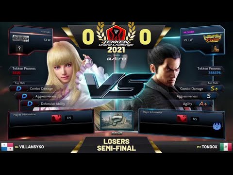 Villansyko (Lili) vs. Tondox (Kazuya) - TOC 2021 Central America Regional Finals: Losers Semi-Finals