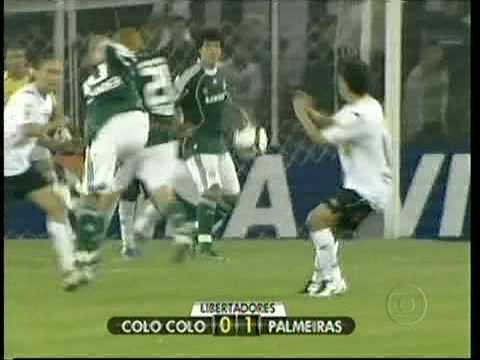 Golaço do Cleiton Xavier [CX10] Palmeiras x Colo-Colo