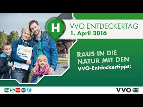VVO-Entdeckertag am 1. April 2016 – Familienausflug mit Bus & Bahn – Für 9 Euro durch den Verbund