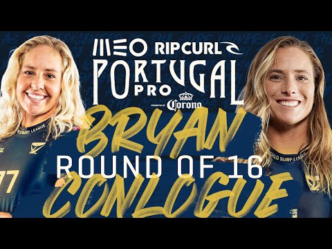 Gabriela Bryan vs Courtney Conlogue | MEO Rip Curl Pro Portugal - Round of 16 Heat Replay