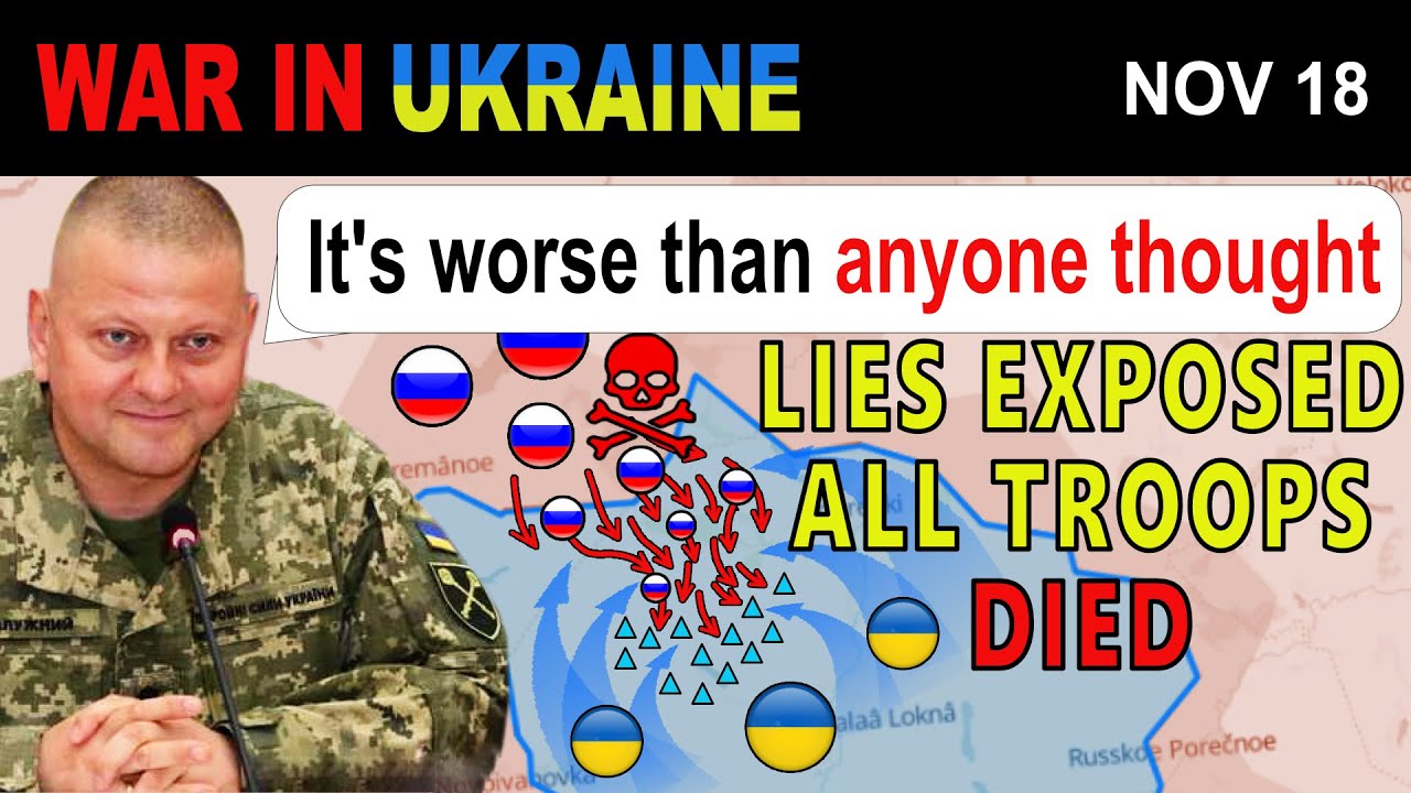 18 Nov: INSANE. Botched Assault Leaves Hundreds Trapped & Killed. | War in Ukraine Explained