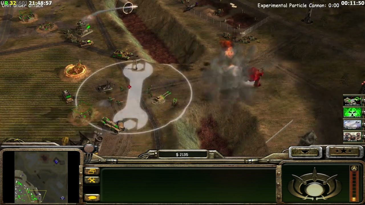 Nuke Bill Gates - Mission 5 - Bad Guys Campaign - Shockwave Chaos Mod - Command & Conquer Generals