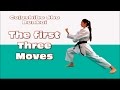 DrobyshevskyKarateSystem Gojushiho Sho Combat Bunkai First Three Moves Kuro Obi Fight