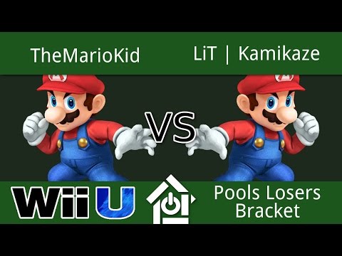 NaCl Monthly 7/30 - TheMarioKid (Mario) vs LiT | Kamikaze (Mario) - Smash 4 Pools Losers Bracket