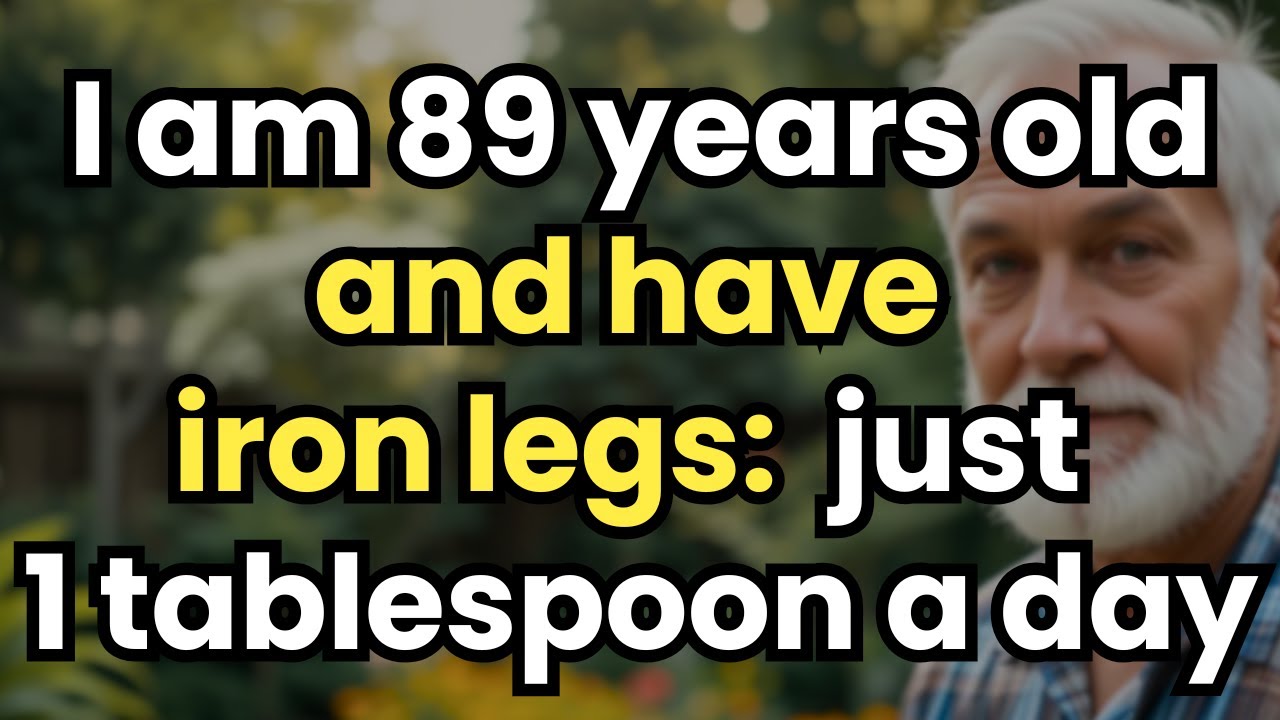 5 Essential Vitamins to Keep Your Legs Strong in Old Age (Even at 89!)