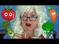 Vegetable Taste Test Granny McDonald Eats Her Veggies