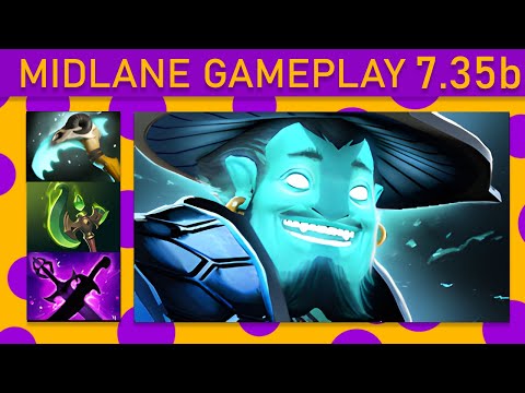 ⭐Storm Spirit 15+ Kills! Mid Gameplay 7.35b - Dota 2 Top MMR