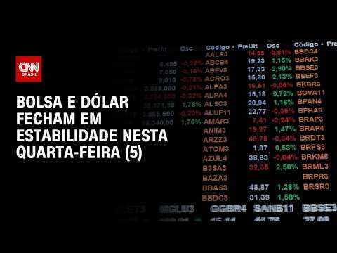 Fechamento de Mercado: Ibovespa e dólar terminam o dia em estabilidade | HORA H