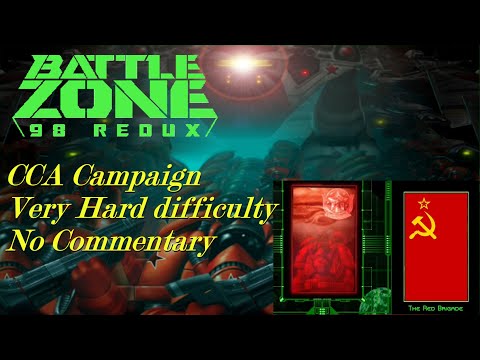[Longplay, No Commentary] Battlezone 98 Redux (PC, 2016) Part 2/2 CCA Very Hard Play-through