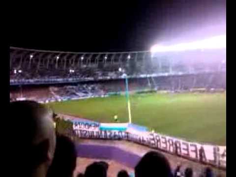 El aguante de Racing vs San Lorenzo 2012