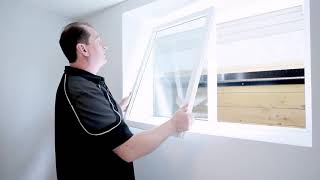 How to Remove Horizontal Sliding Windows For Cleaning | Foxridge Homes
