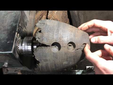 Bog Oak Vessel with Laburnum Biscuits - Piece number 811