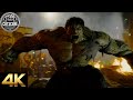 4K UHD Hulk VS Abomination The Ultimate Final Fight The Incredible Hulk 2008