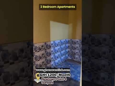 2 Bedroom Apartment for Rent at Point 4, Newtown, Sunyani – GH¢1,200/Month