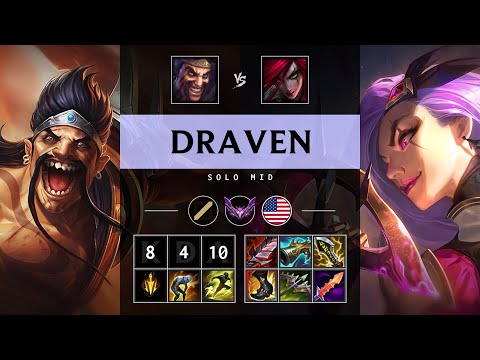 Draven Mid vs Katarina - NA Master Patch 25.16