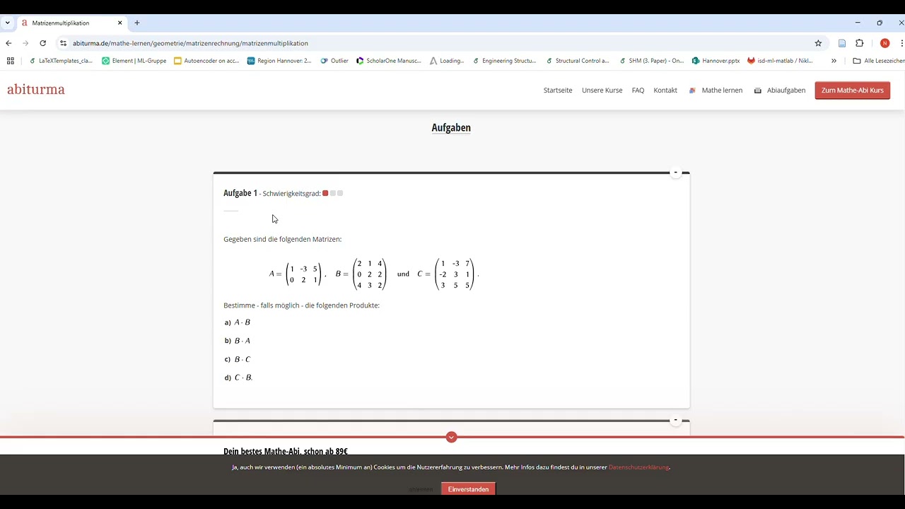 Matlab Tutorial 2 (Matrix multiplication using Matlab, for beginners)