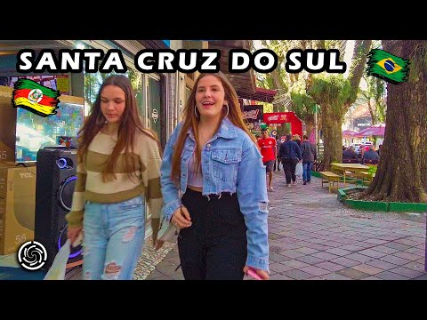🇧🇷 SANTA CRUZ DO SUL, Rio Grande do Sul, Brazil | 2022 【 4K UHD 】
