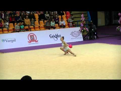 Betker Alina (ISR) ball  Int Comp Senior Grand Prix Moscow 2015