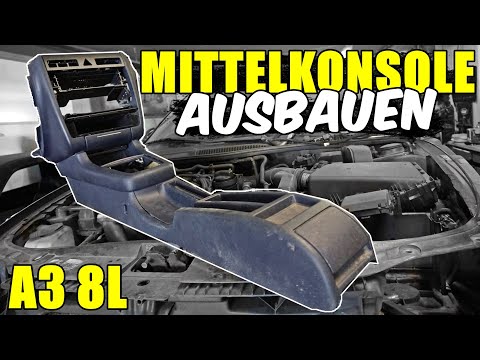 AUDI A3 8L MITTELKONSOLE AUSBAUEN TUTORIAL / ANLEITUNG