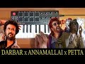 Darbar X Annamalai X Petta Mass Bgm Mix By Raj Bharath Rajinikanth Deva Anirudh