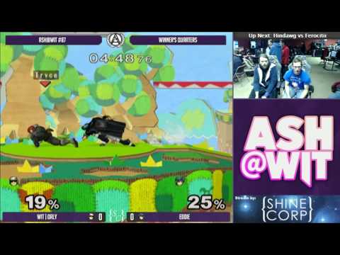 WIT | ORLY (Falcon) vs Eddie (Marth) - ASH@WIT #87 Melee Winner's Quarters