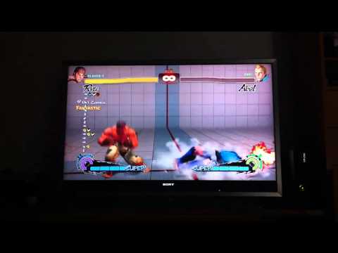 SSF4 AE 2012 - Ryu's ultra 2 combo and jab links