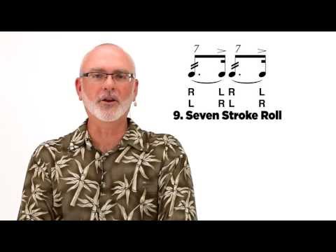 Pearl Drum Rudiments - 7 Stroke Roll