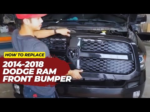 2014-2018 Dodge RAM 1500 Front Bumper Replacement | Easy Step-by-Step (Fits 2019-2023 Classic 1500)
