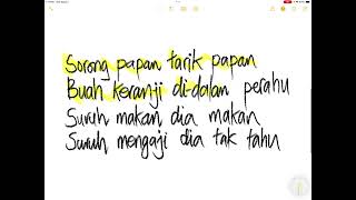 Download lagu Minah Salleh version Pantun Melayu [Sorong Papan Tarik Papan] mp3