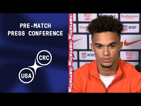 PRE-MATCH PRESS CONFERENCE: Antonee Robinson | USMNT vs. Costa Rica | October 12, 2021