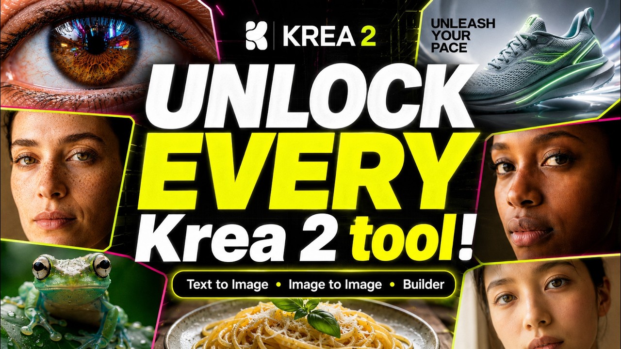 Master Krea 2 Workflow: Text‑to‑Image, Image‑to‑Image & Builder Scenes Unlocked
