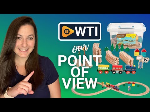 On Track USA Wooden Train Set Figure 8 Wooden Train Track Set - WTI product video review