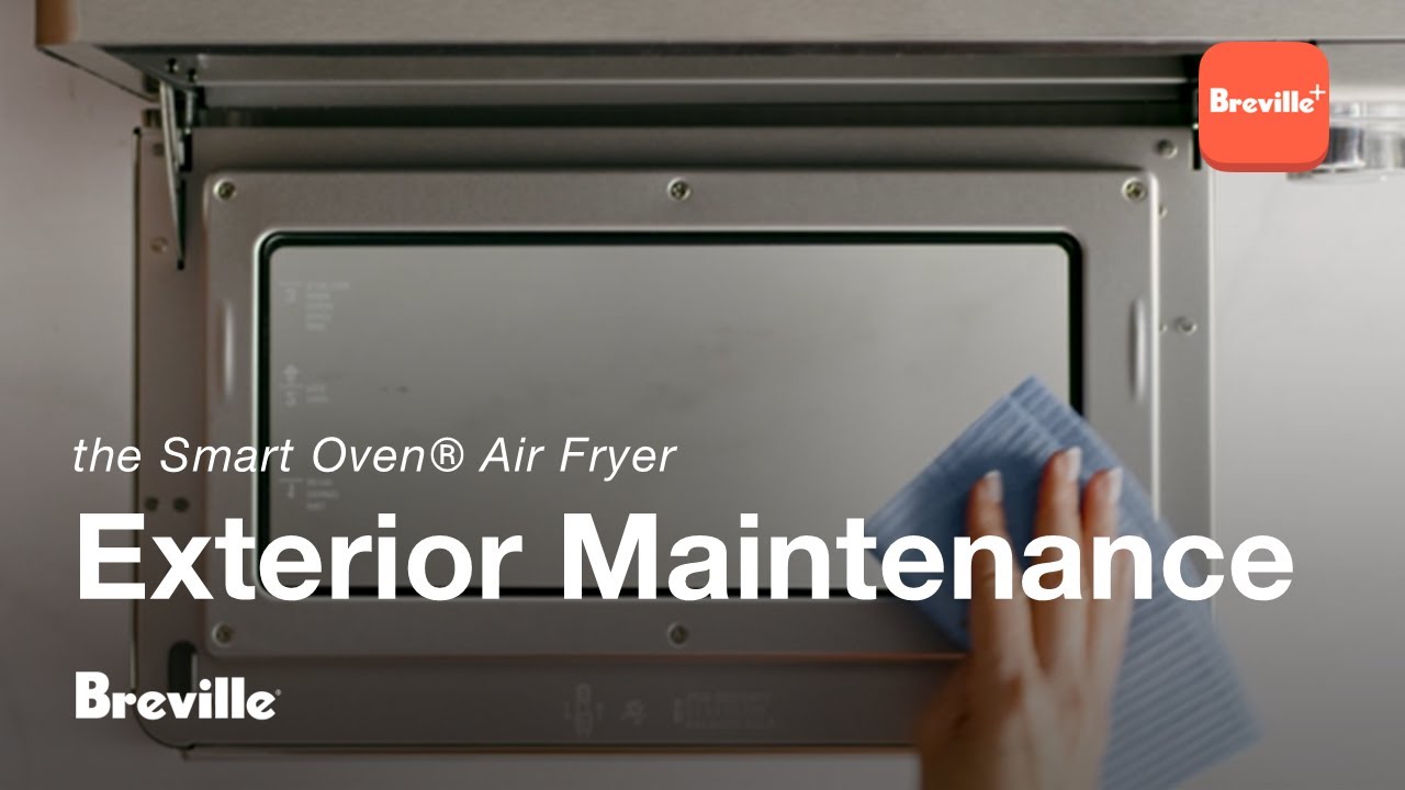 Breville coffee guide tutorial - How to clean the oven exterior