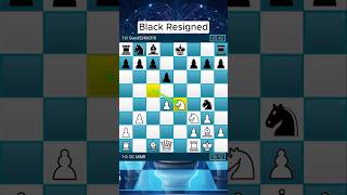 Online Chess ASMR #70 ♟️ — Black Resigned #shorts
