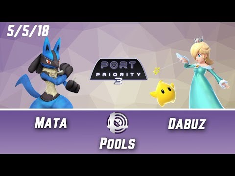 Port Priority 3 - Mata (Lucario) Vs. Dabuz (Rosalina) - Pools