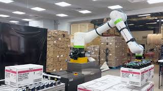 25kg collaborative palletizer with a lifter base is a useful combination