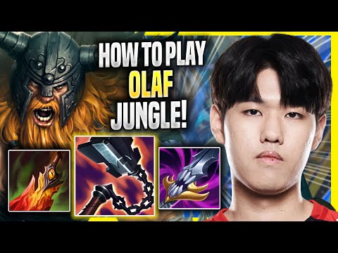 LEARN HOW TO PLAY OLAF JUNGLE LIKE A PRO! - T1 Oner Plays Olaf JUNGLE vs Diana! | Season 2022